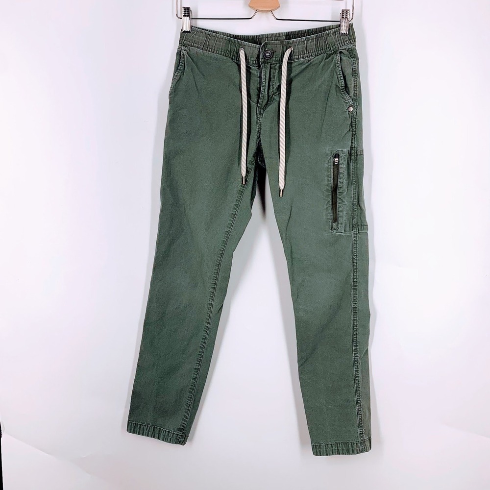 Vuori Ripstop Climber Pants Womens Green Stretch Hiking Cargo Trousers SZ S